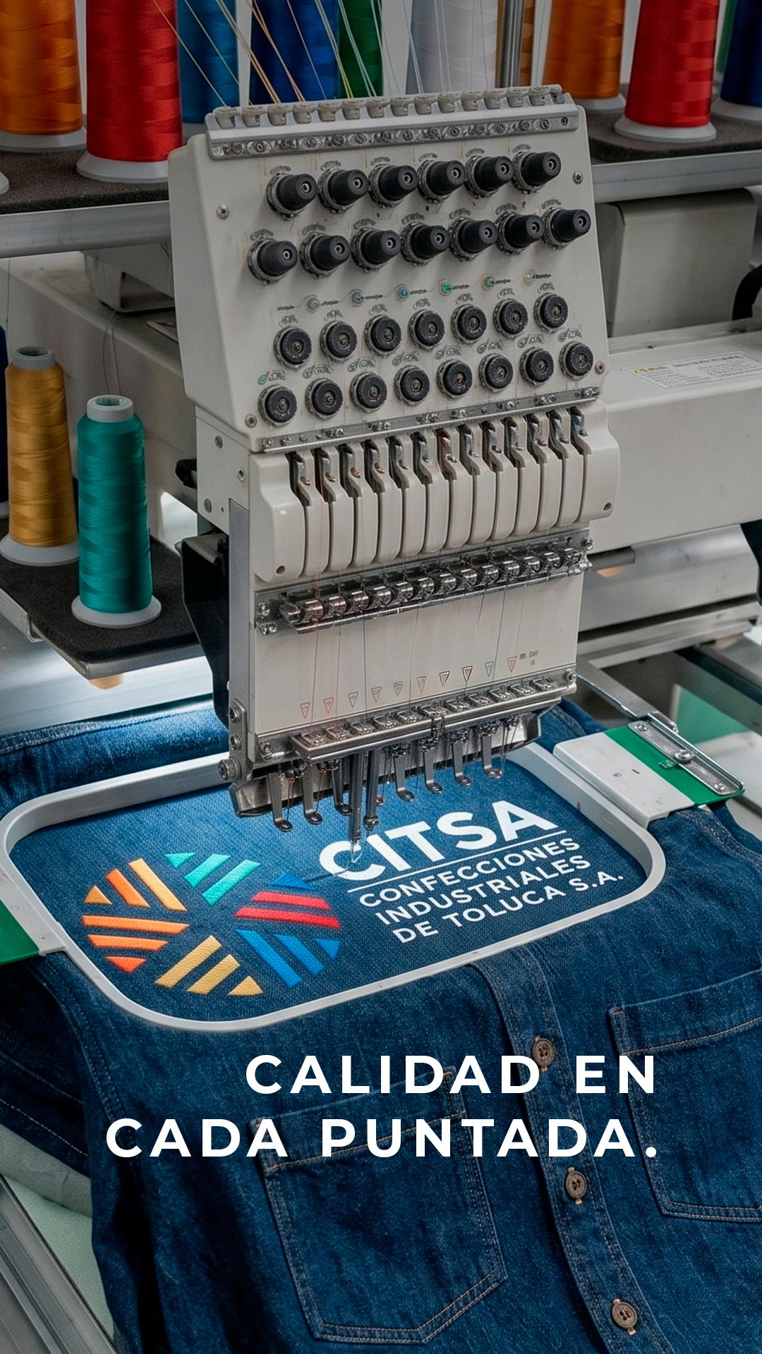 Confección y bordado de prendas textiles CITSA